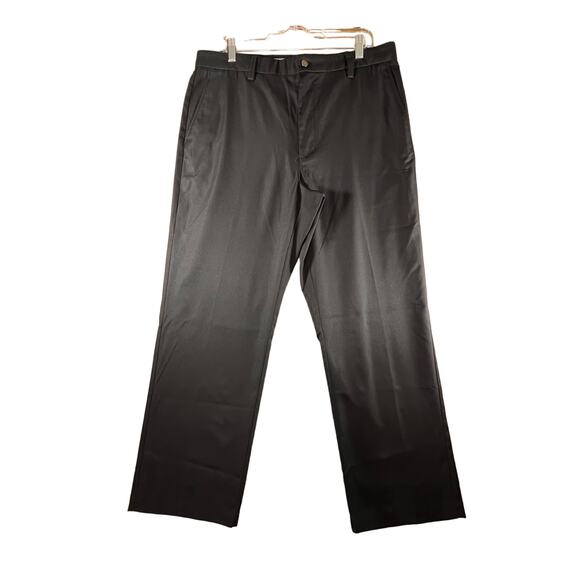 Callaway Mens Tech Performance Golf Strech Chino Slacks Pants Black Size 36x30 - Picture 1 of 8